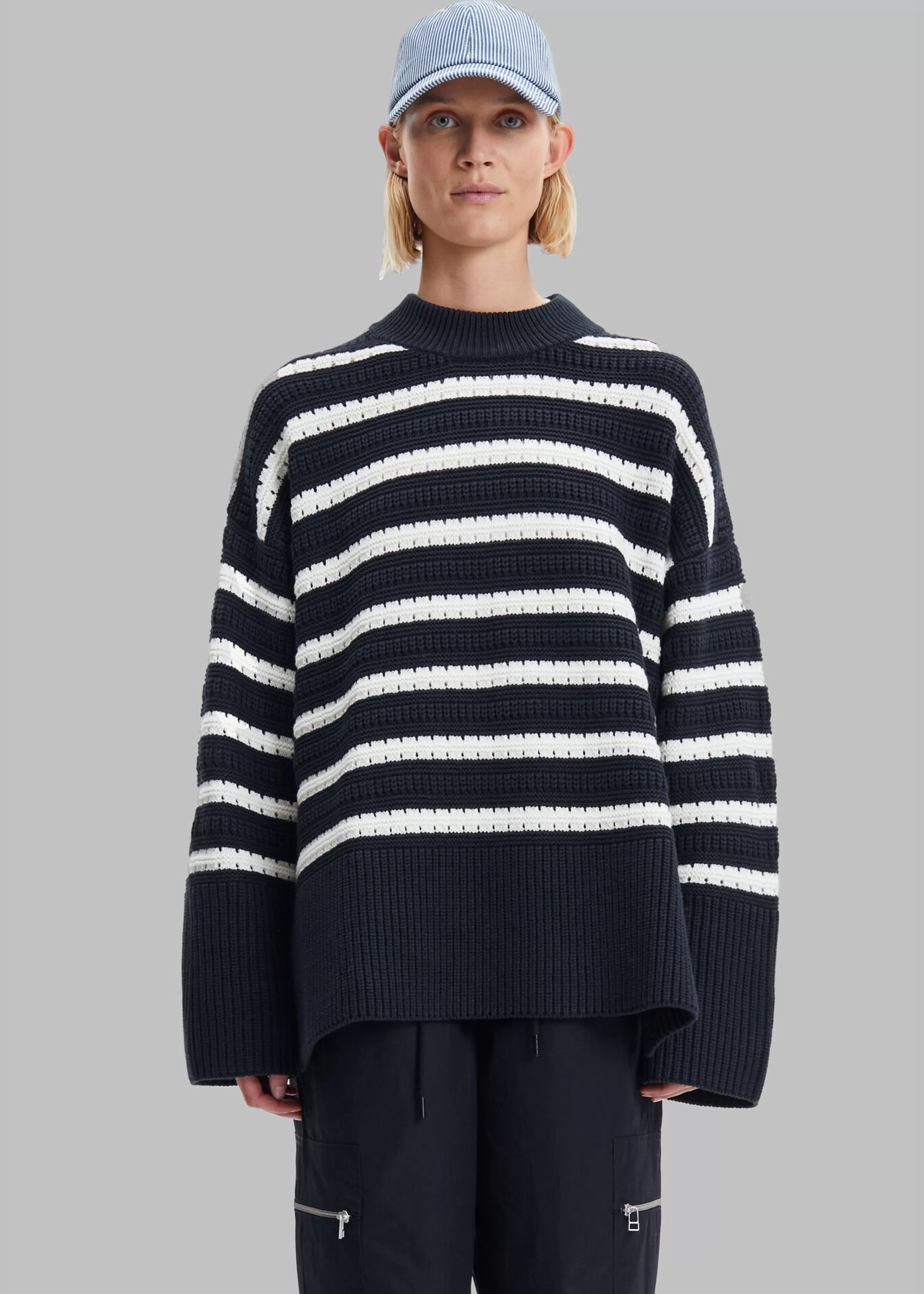 Knitwear | The Frankie Shop Samsoe & Samsoe Raili Crew Neck Caviar St.