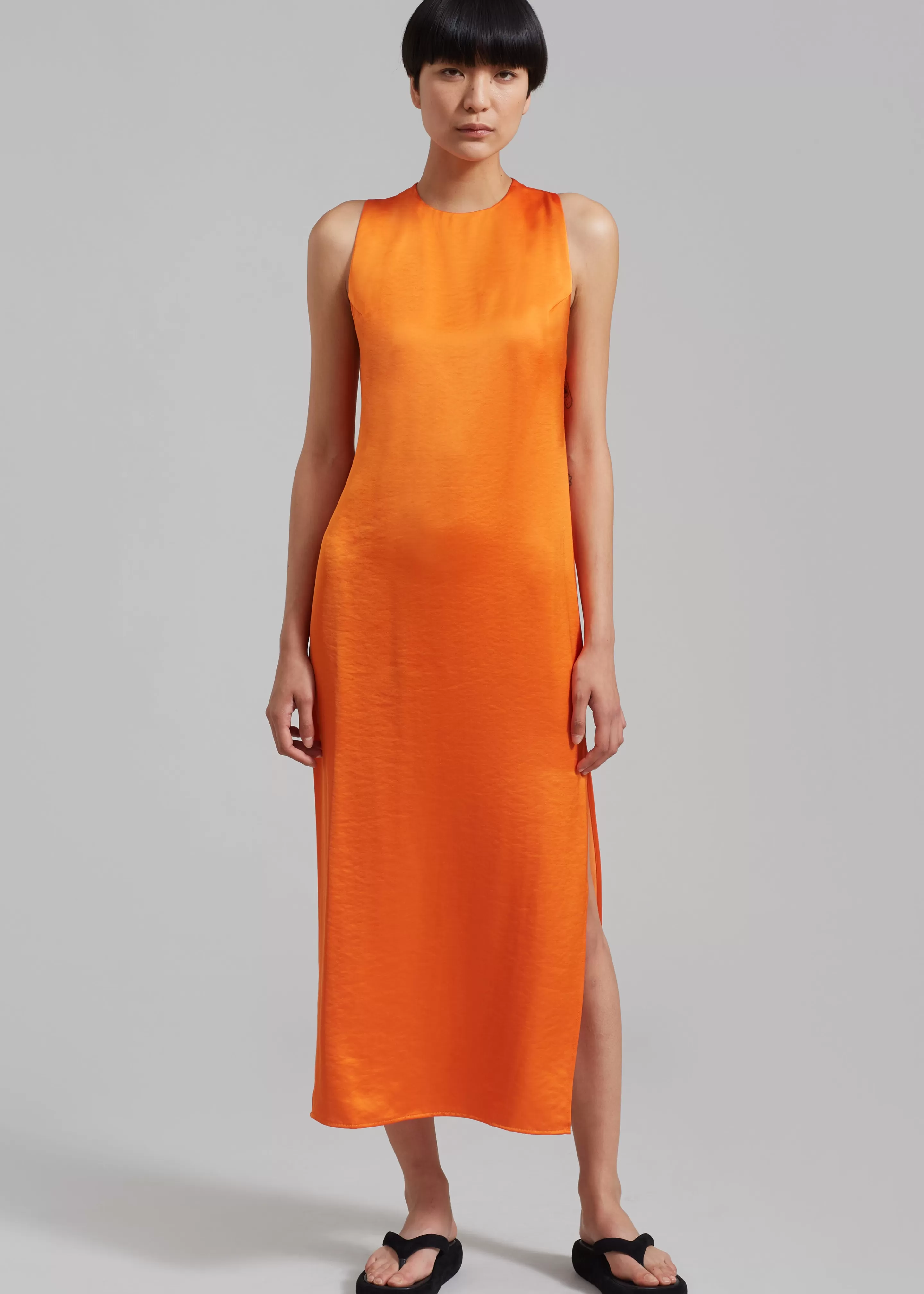 Dresses | The Frankie Shop Samsoe Samsoe Ellie Dress Russet Orange