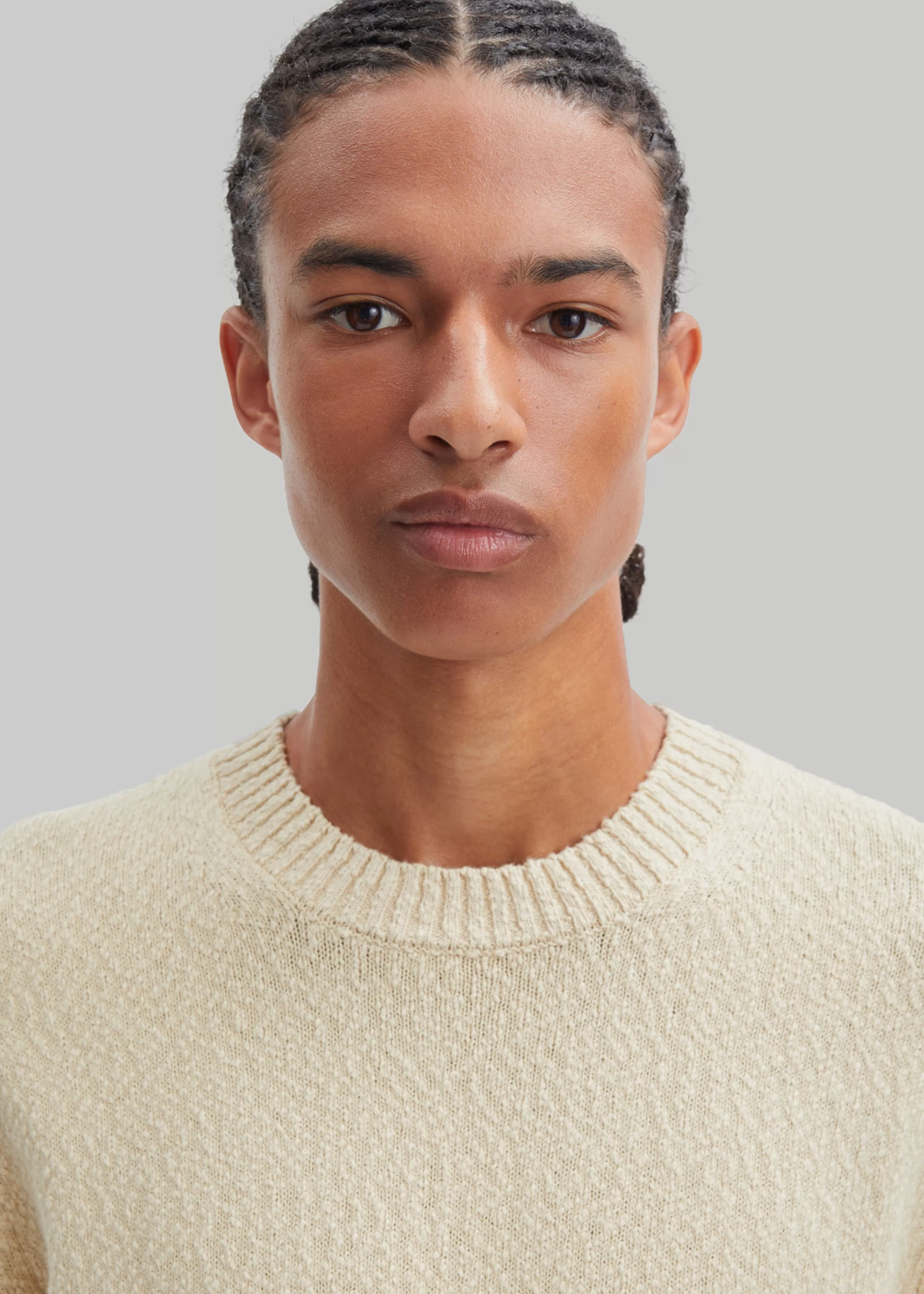 Knitwear | The Frankie Shop Samsoe Samsoe Ray Crew Neck Castle Wall