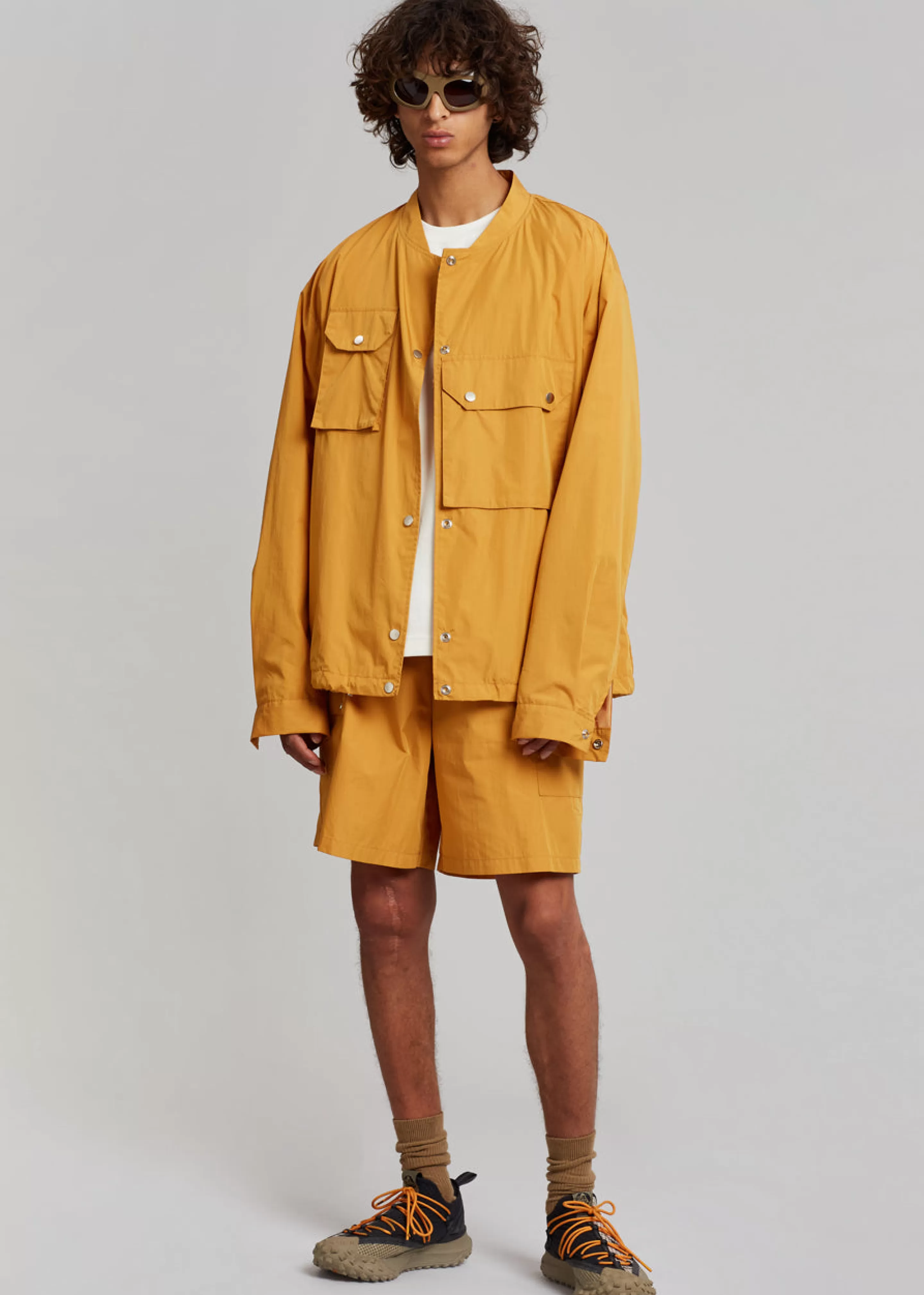 Outerwear | The Frankie Shop Spence Nylon Jacket Orange