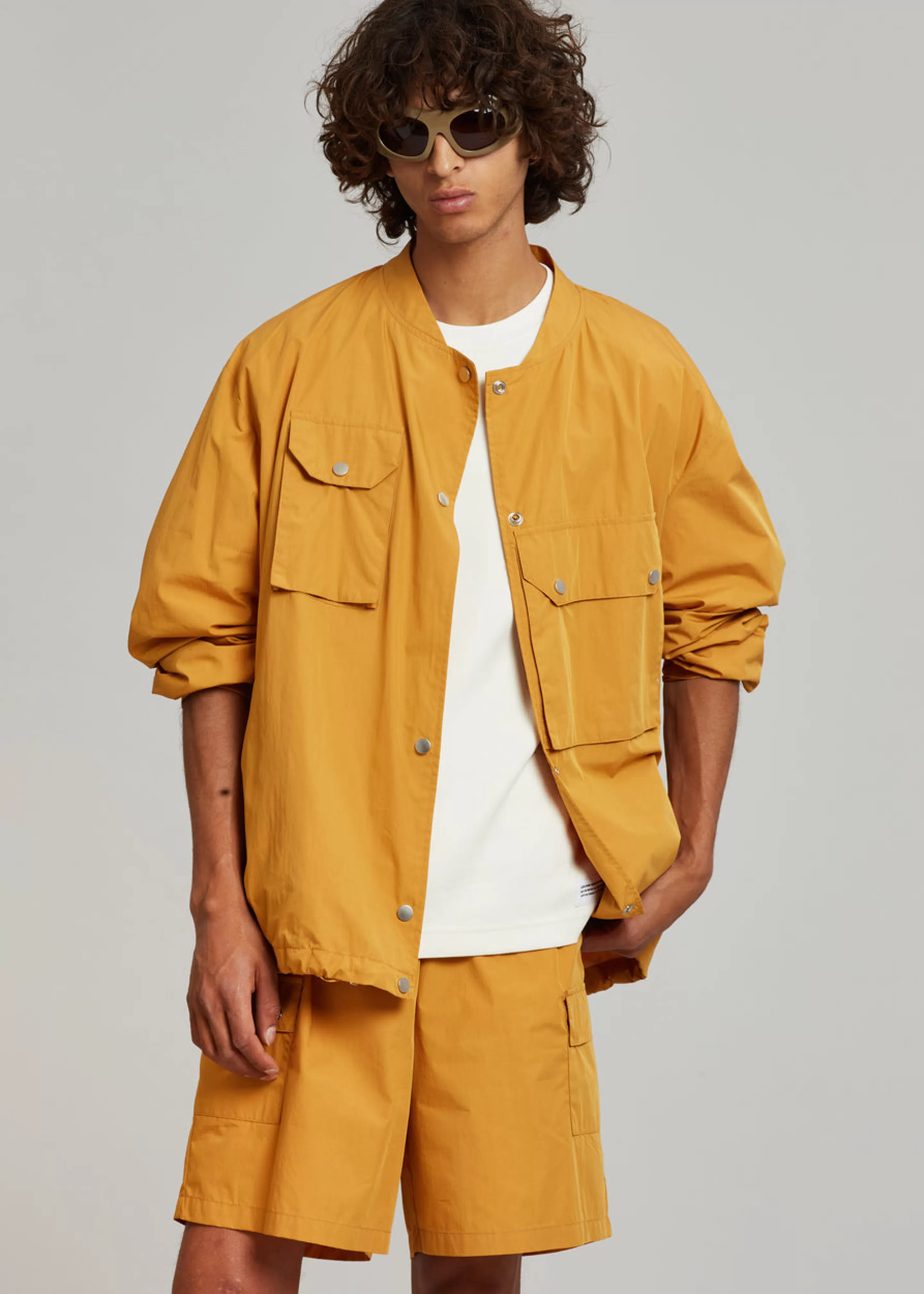 Outerwear | The Frankie Shop Spence Nylon Jacket Orange