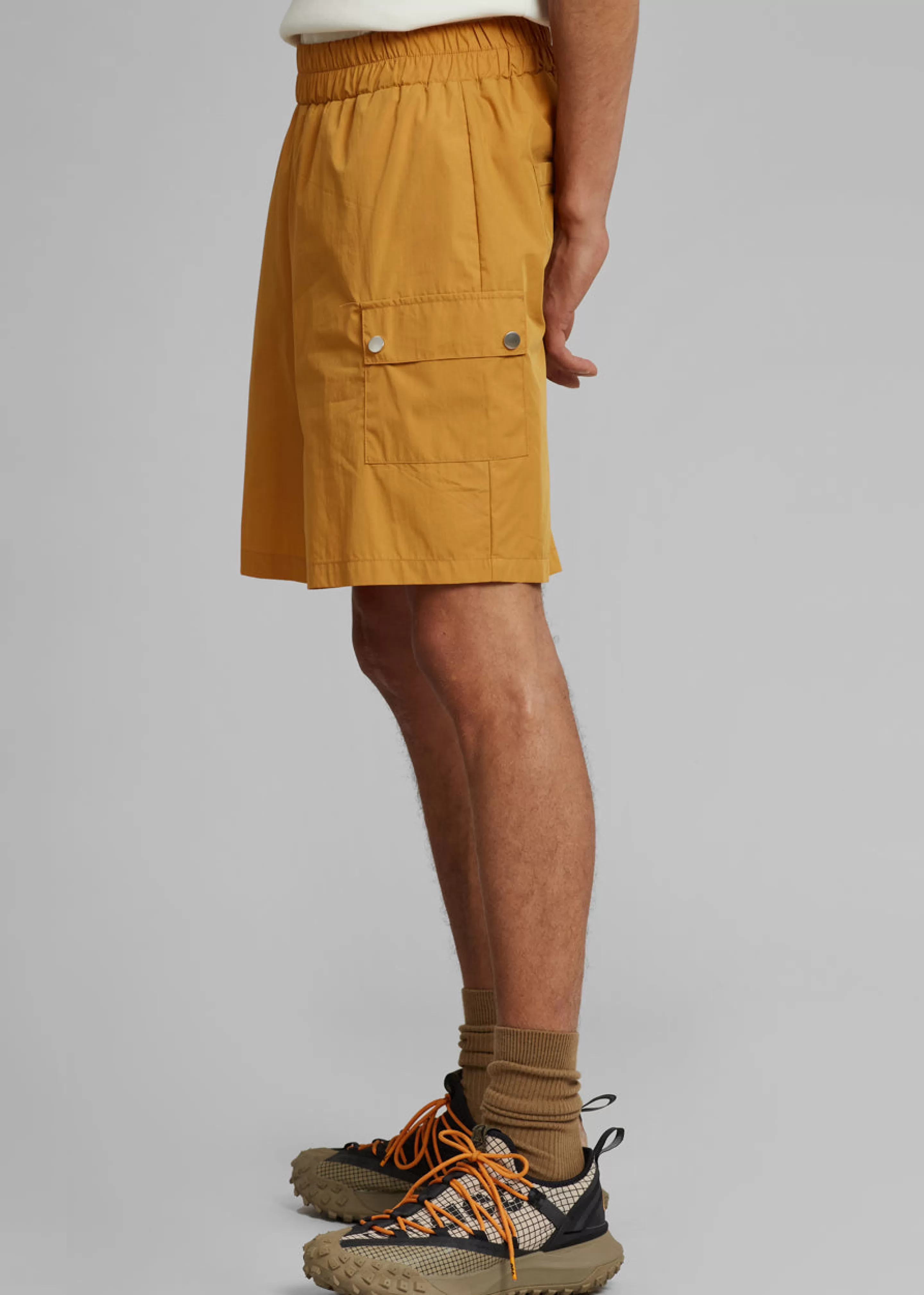 Bottoms | The Frankie Shop Spence Nylon Shorts Orange