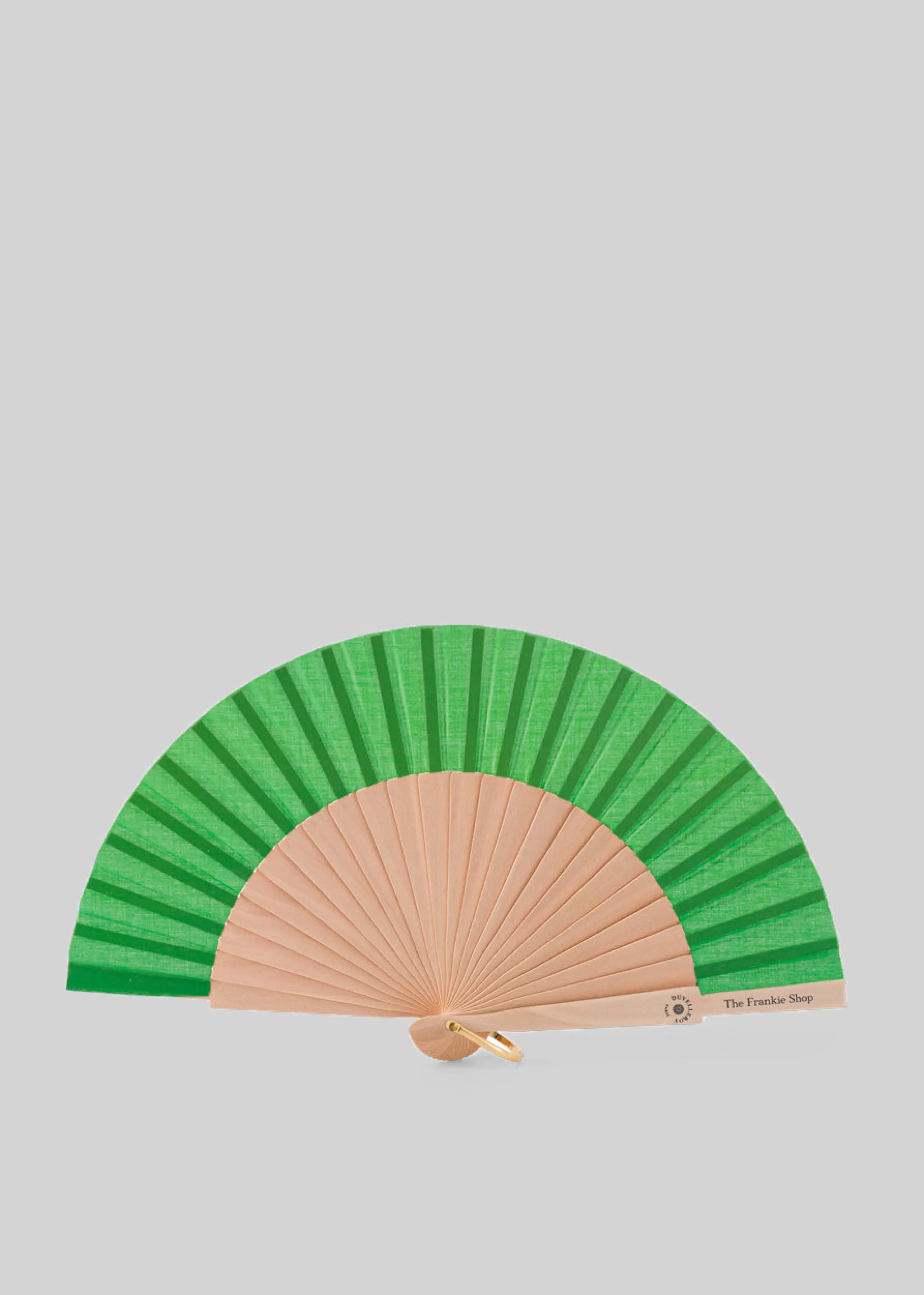 Accessories | The Frankie Shop Tfs X Duvelleroy Take Away Fan Kelly Green