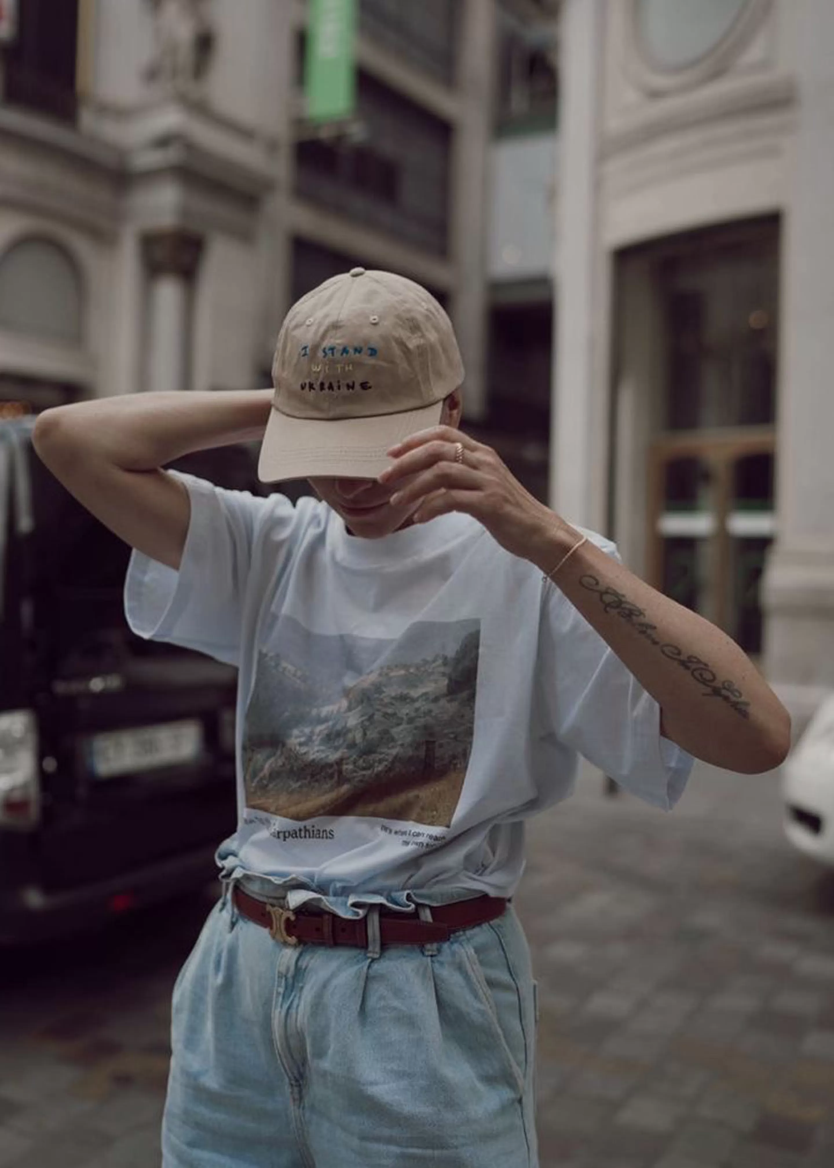 Accessories | The Frankie Shop X Thomas Lelu Stand Baseball Cap Beige