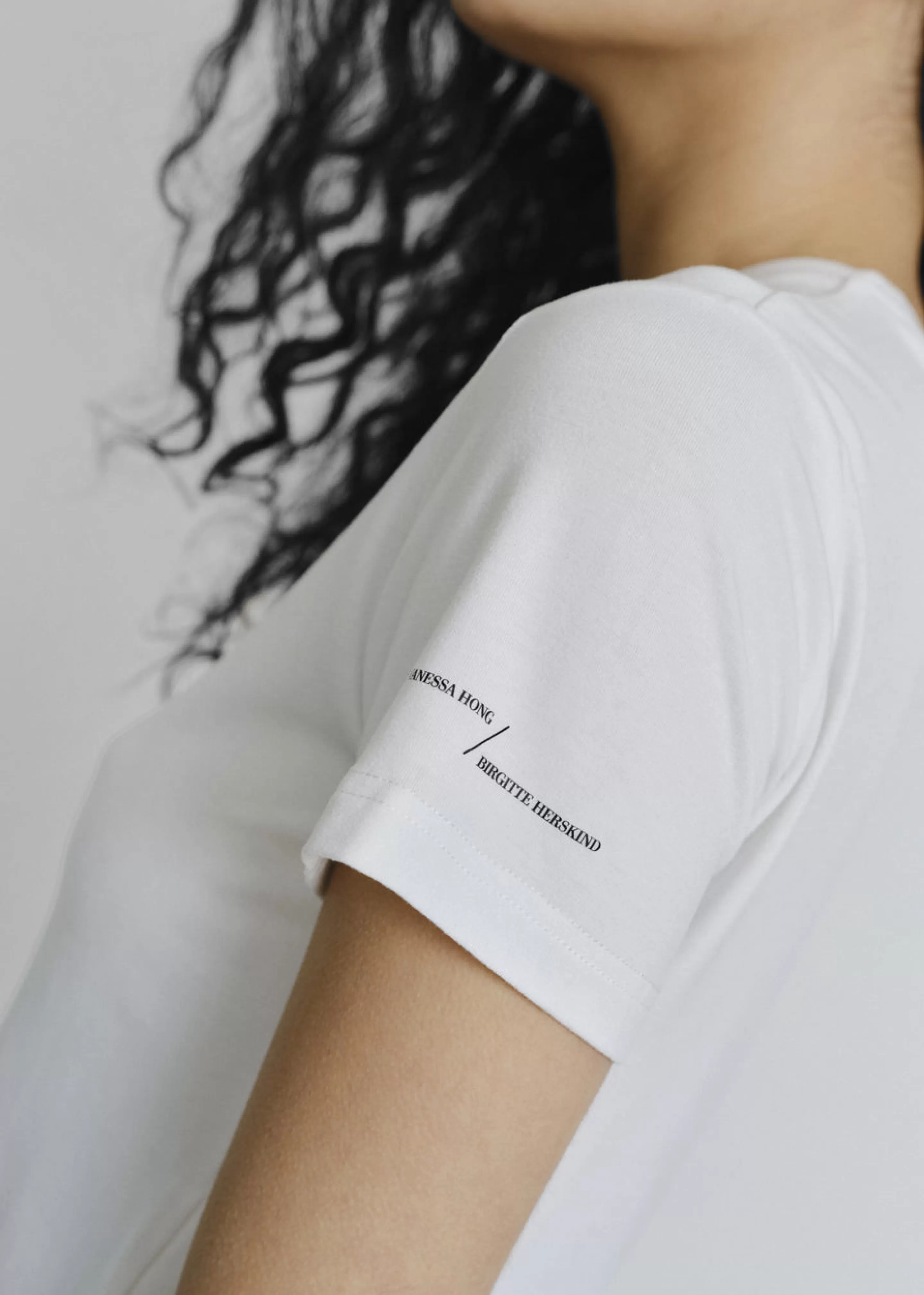 Tops | The Frankie Shop Vanessa Hong X Birgitte Herskind Hazzel Baby Tee White Cbd